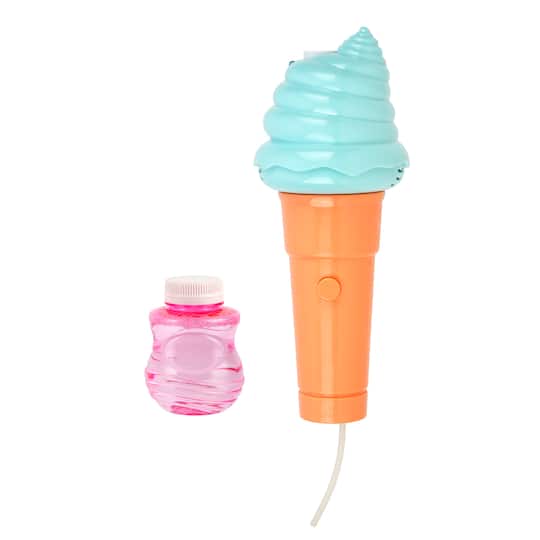 Light Up Ice Cream Mini Bubble Blower by Creatology&#x2122;